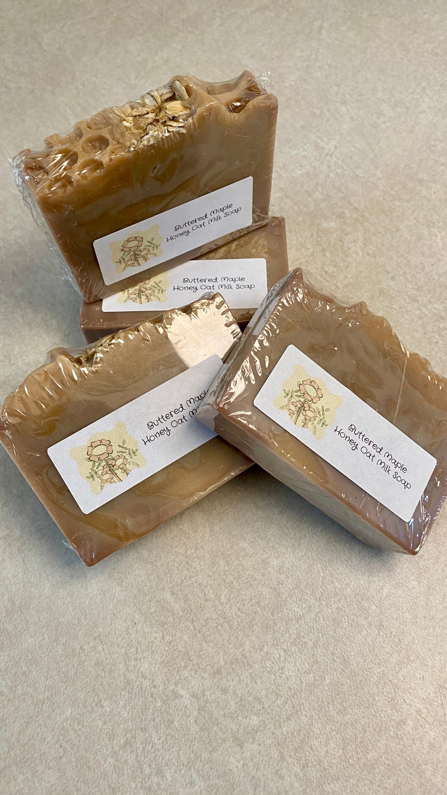 Buttery Maple Honey & Oats Soap