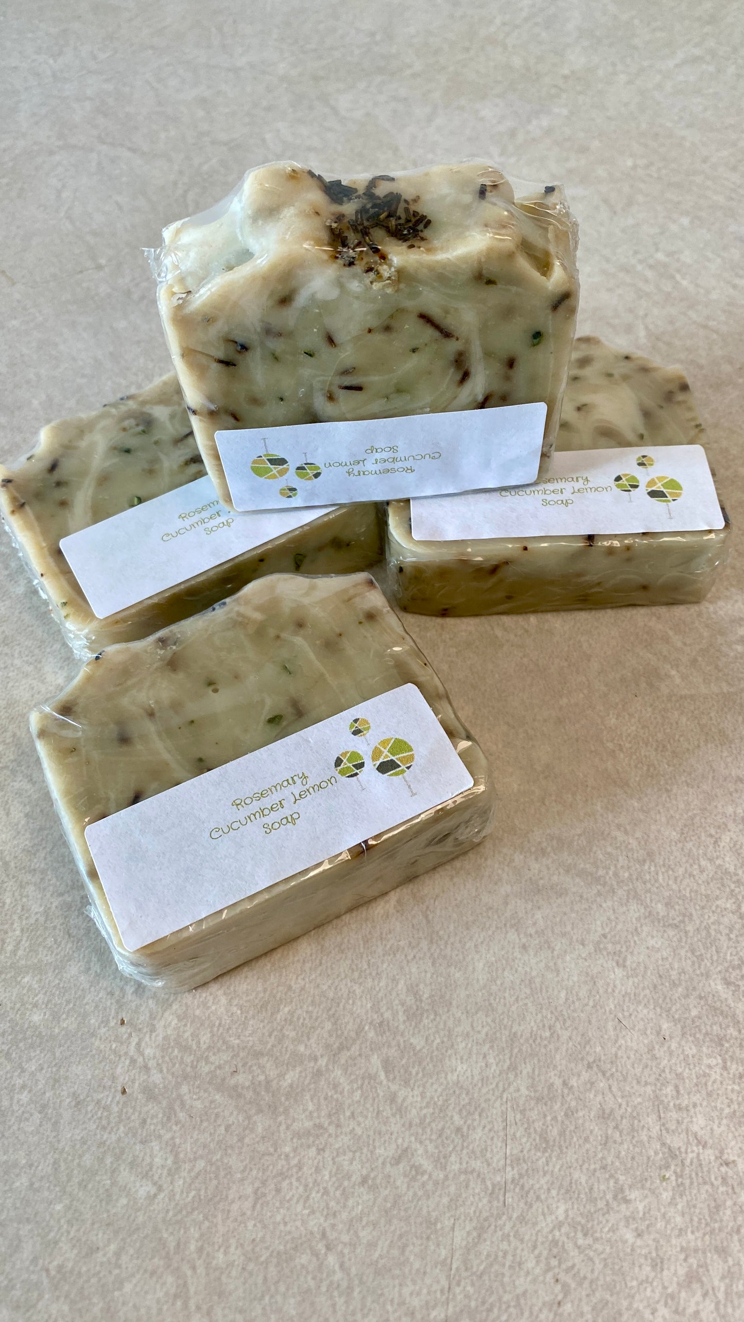 Rosemary Lemon & Poppy Seed Soap