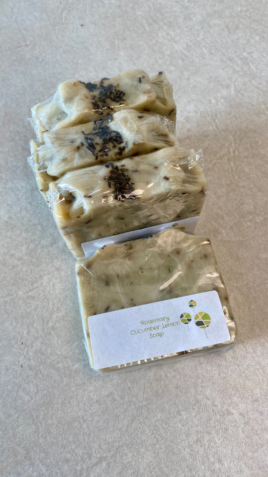 Rosemary Lemon & Poppy Seed Soap